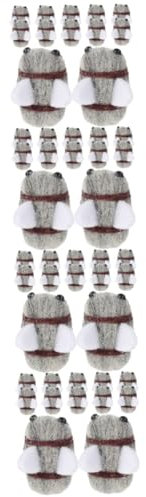 DIYEAH 100 STK Wollfilz Biene Spielset-zubehör Bienenkugel Aus Wollfilz Bienen-Geburtstagsparty-Dekoration Winzige Verzierung Neon-streusel Kleiner Bienenball Aus Wolle Handbuch Gefühlt