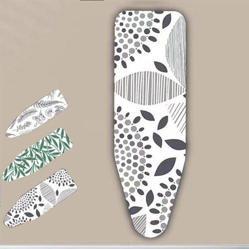 QSPNVFB Copriasse da Stiro Elasticizzato di Ricambio 110x34 120x40Cm Universale Copritavolini da Stiro, Copri ASSE da Stiro Resistente alle Ustioni(C,15x45 inch(120x40 cm))