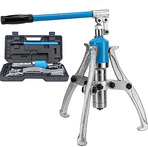ZQYPENOZ Kit di Estrazione idraulica per Ingranaggi con Custodia, estrattore per Cuscinetti Ruota per riparazioni meccaniche Pesanti, separatore Idraulico a 2 o 3 Griffe
