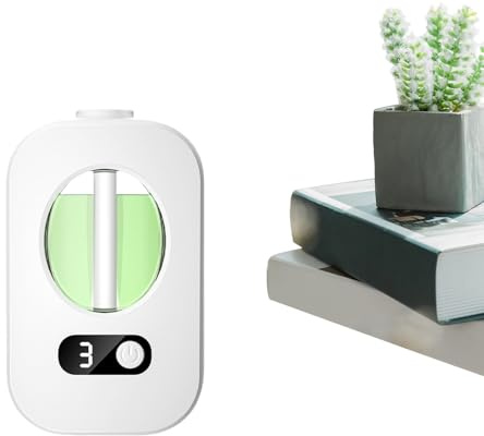 Diffusore di oli profumati – Diffusore di oli profumati intelligente – Apparecchio da parete da tavolo con funzione di temporizzazione per sala studio, meditazione, sala massaggi, camera da, spa