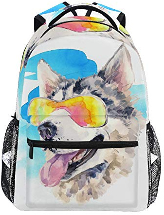 Skolväskor eleganta grundryggsäckar unisex ryggsäck hållbar basryggsäck för kontorsarbete vandring