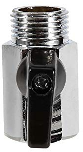 Generic Mini Ball Valve 1/2 Male X Female Thread, Lightweight and Efficient Air Compressor Valve for Easy Maintenance