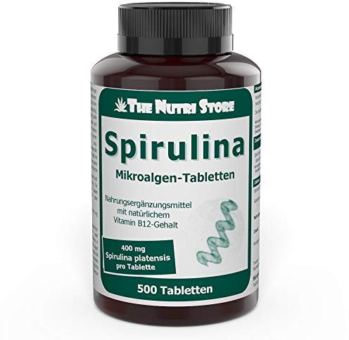Spirulina Mikroalgen 400 mg Tabletten 500 Stk.