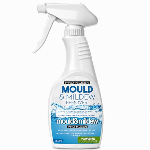 Pro-Kleen Simply Spray 750ml Professional Household Mould Mildew Remover and Killer Spray