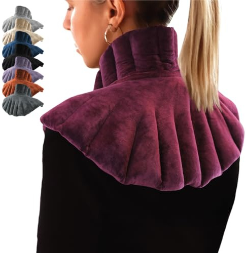 Vivezen - Coussin chauffant, tour de cou pour épaules et nuque - Plusieurs coloris