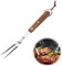 Tenedor de carne Barbacoa Tenedor Tenedor de Acero Inoxidable Tenedor De Trinchar Tenedor de Carne Cocina para uso en Cocinas Domésticas o Parrillas y Cubiertos de Restaurantes 1 Pieza