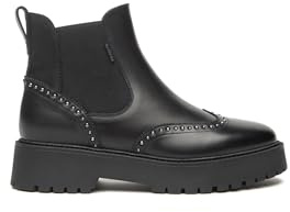 Nero Giardini I514002D Stivaletti Chelsea Donna in Pelle - Nero 37 EU