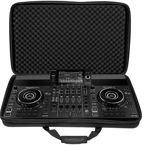 Walkasse W-MCB-SCLIVE4MK2 DJ-Koffer Eva Denon DJ SCLIVE4 schwarz (Schultertasche), Schwarz, De Mano, Modern