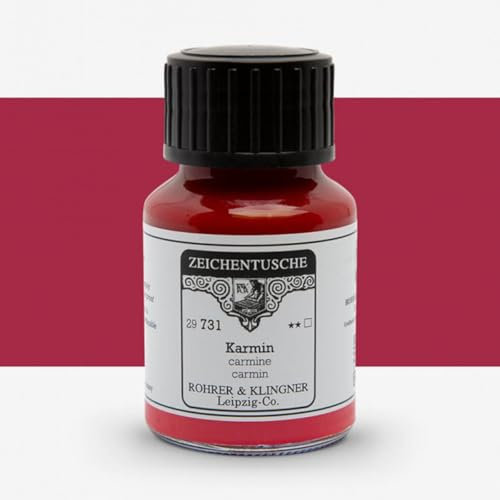 Rohrer & Klingner Zeichentusche Karmin 50 ml