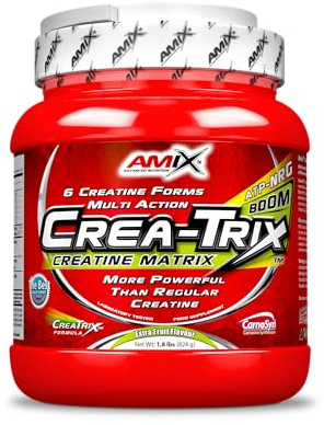Amix - Crea-Trix - Suplemento Alimenticio - Aumenta la Resistencia y Fuerza - De Fácil Digestión - Hidratación Celular Completa - Nutrición Deportiva - Contiene 824 gr