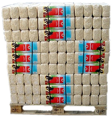 Mühlan 12x Naturstroh 30 Liter, gepresst, Einstreu