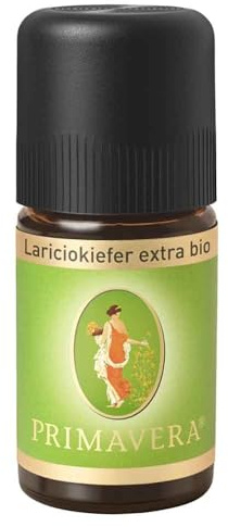 PRIMAVERA Ätherisches Öl Lariciokiefer extra bio 5 ml - Aromaöl, Duftöl, Aromatherapie - befreiend - vegan
