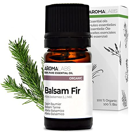 Abete Balsamico BIO (Abies balsamea) - 5 mL - Olio Essenziale Chemiotipizzato e Certificato AB - Aroma Labs - Made in France