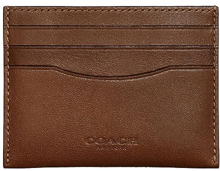 COACH 934SAD Kartenetui Portemonnaie Braun Unisex, Braun, One Size, Klassisch