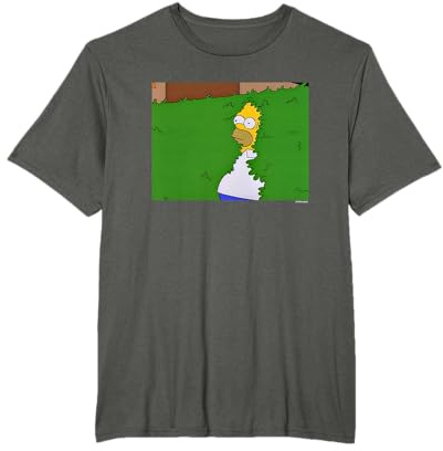 Los Simpsons Homer Hedge Meme Camiseta