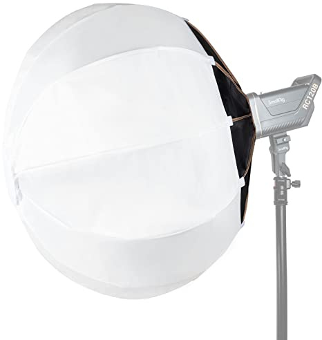 SMALLRIG Laterne Softbox 90cm/35.4, Bowens Mount Softbox mit Klettverschluss Typ Flexible Barndoor RC 120D/RC 120B/RC 220D/RC 220B und andere Bowens Mount Lichter - 3932