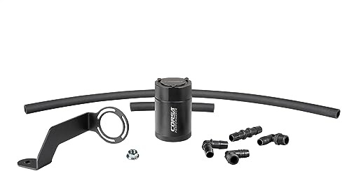 Corsa Performance 3 oz. aluminum oil catch can with mounting bracket COR CC0013
