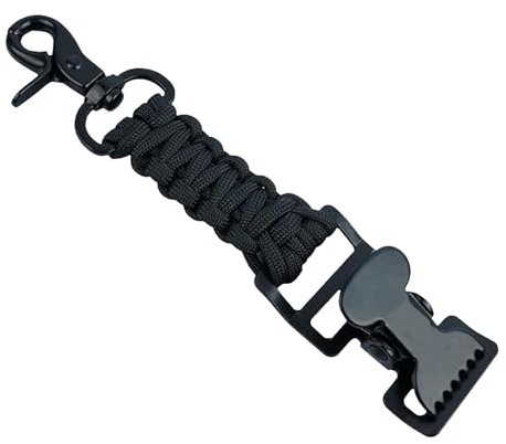 Mxshc Arbeitshandschuh-Halteband | Fäustling-Halter, geflochtene Paracord-Fäustling-Clips, Metallclip für Werkzeuggürtel, Werkzeugtasche, Werkzeugrucksack