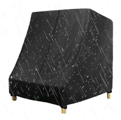 Rivestimento per chaise longue, copertura impermeabile per poltrona da terrazza, doppia lounge | copertura protettiva per la spiaggia in piscina, copertura resistente alle intemperie per sedia da