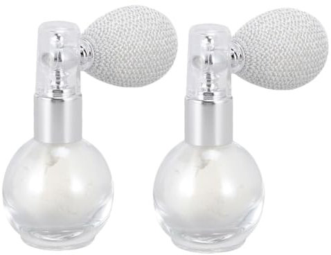 PAMINGONO 2pezzi Glitter Makeup Body Powder Spray Lucentezza Per e Sfumato Speciali e