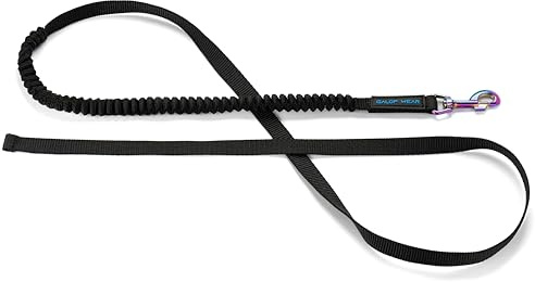 Pferdeanbindestrick mit Stoßdämpfer GALOP WEAR, Karabiner in Regenbogenfarben