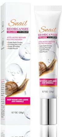 Crème Anti-rides Hydratante pour les yeux, Creme Contour des Yeux, Anti Cerne et Poche pour Hommes et Femmes, Lisse Rides & Ridules, 20ml