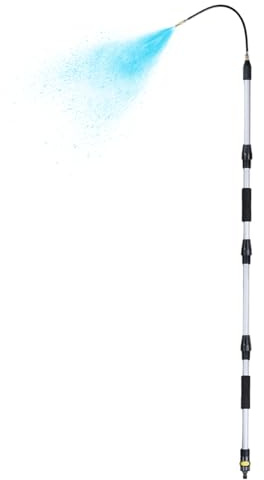 Gutter Cleaning Tool - 200cm Telescopic Rod, Rotating Debris Scoop, Heavy-Duty Metal Cleaner | Roof Maintenance Equipment with Extended Reach, Leaf Removal Use
