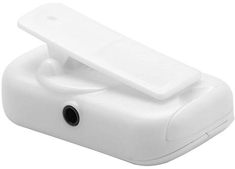 Pissente Meideal LCD-Metronom, Kompaktes Digitales Beat-Tempo-Tool, Ideal für Musiker, Einstellbare Lautstärke, 30–280 BPM, Inklusive Kopfhörerausgängen, für Gitarren und Schlagzeug (WHITE)