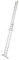 KRAUSE 2teil. Spro.Schiebeleiter 2x15 Aluminium DIN EN 131-1 / 131-2 max. AH 8,45 m