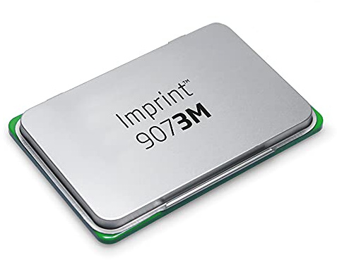 Trodat 9073M tampón de metal 12,5 x 8 cm verde