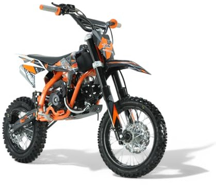 KXD KX7 707C Automatik 110CC 14-12 Dirt Bike Dirtbike CrossBike pocket Pitbike bike Rennbike Minibike Bike Pocket Ladegerät Grün