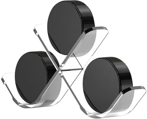 Hockey Puck Stand - Hockey Puck Showcase, Match Hockey Puck | Hockey Puck Display Box Puck Stand Schreibtisch Organizer, Puck Box Schreibtisch Ornament, Sammlerpuck Halter Exhibit, Transparent Acryl