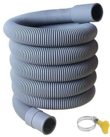 Dehumidifier Hose for Drainage, Drain Extension Hose for Dehumidifier,Drain Hose for Washing Machine with Rubber Adapter and Connecting Clamp | Re Hose
