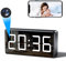 4K HD Spy Camera WiFi Hidden Camera Clock with 170 Wide Angle Wireless Home Office Security Indoor Camera Secret Camera Nanny Spy Cam Surveillance Camera with App Control Night Vision Motion Detection