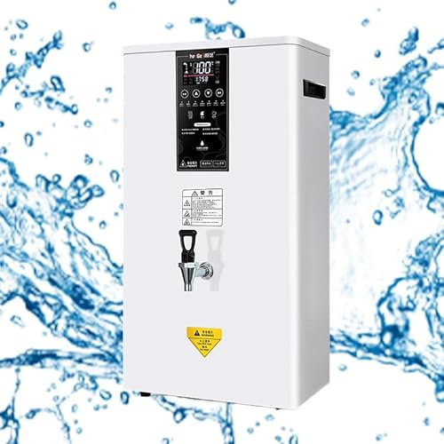 WEIMILOR Commercial Water Boiler,3000W Electric Steam Milk Frothing Machine Espresso Coffee Milk Foam Machine,Steam Water Boiling Machine for Cafe Coffee Tea Shop,80L/H