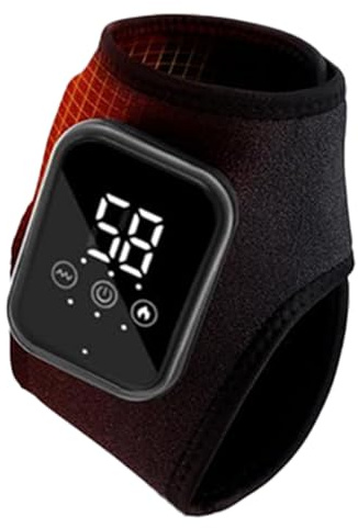 YNPQTDS Masajeador De Pie Y Tobillo,Dispositivo De Masaje De Pies Inalámbrico | Masajeador Recargable Con 3 Modos Y 5 Niveles De Calor - Para Cuidado De Relajación Comodidad En El Hogar