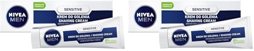 Nivea For Men Mild Shaving Cream 100ml by Nivea (Packung mit 2)