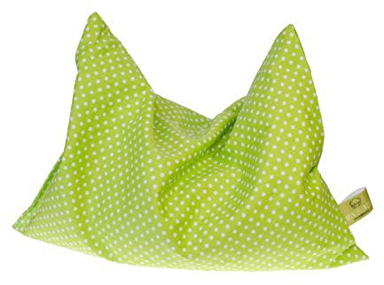 Miniblings Herbal Herb Pillow Cushion Health 23X12cm Green Dots Polka Dots