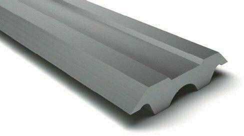 TERSA HSS%18 - Coltello per pialla reversibile, 500 mm