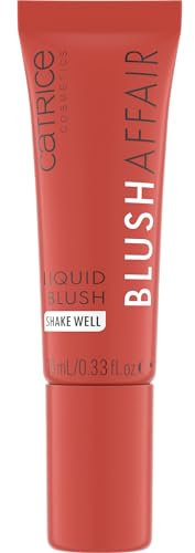 Catrice Blush Affair Liquid Blush, blush, n. 020, arancione, altamente pigmentato, risultato immediato, naturale, opaco, vegano, senza profumo, senza alcool, senza conservanti, confezione da 1 (10 ml)