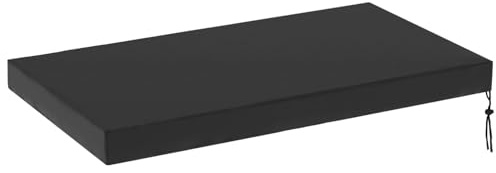 QWORK® 180x100x15cm Abdeckhaube für Tischplatte gartenmöbel - Wasserdichte und UV-beständige Schutzhülle aus 420D Oxford Gewebe