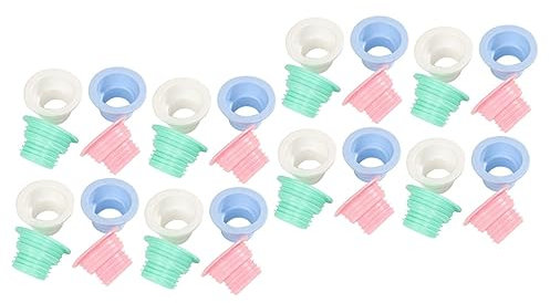 OSALADI 40pcs Washing Machine Seal Ring Drain Hose Plug Silicone Sealing Ring for Drainage Pipe Random Color