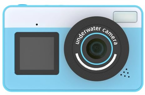 Appareil photo numérique IP68 48 MP haute résolution pour photographie sous-marine de 3 m de profondeur, design léger pour la plongée avec tuba