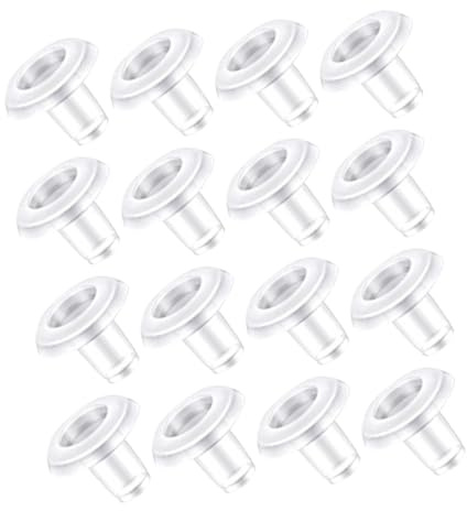 Amosfun 40pezzi Tappi Trasparenti Per Cordini Tende Fermacorda Fondo Binario Accessori Per Persiane Orizzontali Facili Da Installare Senza Attrezzi