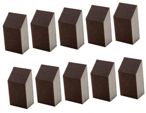 10 Esponjas de Limpieza Marrones para Ollas y Sartenes