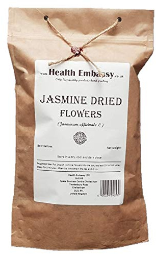 Health Embassy Jasmine Flowers (Jasminum officinale L), 100 g