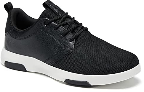 Men's Orthopedic Fashion Sneakers Walking Shoes: Soft Cushion Shock Absorber Footbed Sneakers Foot and Heel Pain Relief, Breathable Shoes for Metatarsalgia Black Size 11