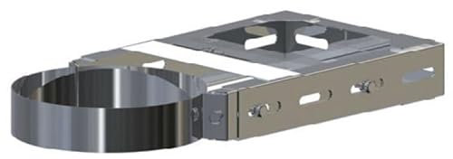 Wandabstandshalter Wandhalter verstellbar für DW 120 mm Schornstein bis 500 mm