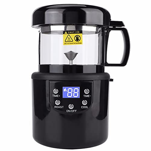 PAHION Coffee Bean Roaster Automatic Coffee Bean Roasting Machine With Timing Function For Household Use Roasting Cooling Rich Flavour 1400W(Touch)