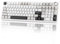 EPOMAKER X Aula F99 PRO Wireless Gaming Keyboard, 8000mAh, Knob, Lubed Switch, Creamy Gasket, Hot Swappable, Custom, 2.4GHz/USB/BT Mechanical Keyboard, RGB Backlit, PBT Keycap (Black GreyWhite)